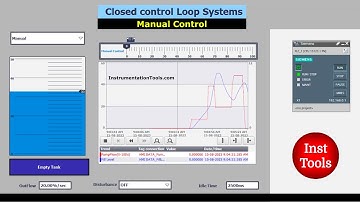 Manual Control System - Closed Loop Control System Simulation