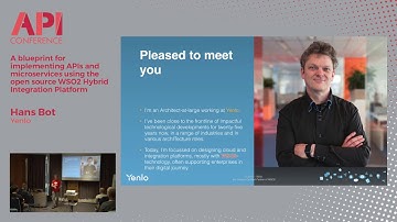 Presentation Hans Bot about API Adoption | API Conference Berlin 2019 | Yenlo