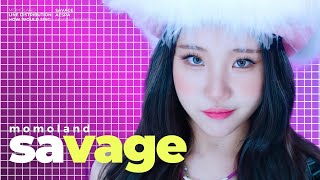 how would momoland sing savage (aespa) — line distribution @moriniese