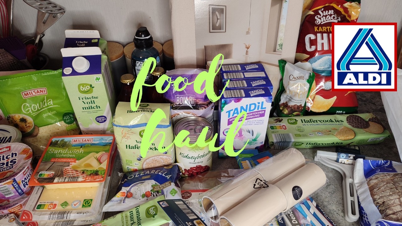 ALDI / FOOD HAUL / ZAKUPY SPOŻYWCZE / SPORO FAJNYCH RZECZY MAM DO POKAZANIA😉 / NIEMCY