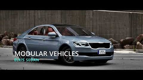 Modular Vehicles: Elaris Sedan [STANDARD Pack] Preview