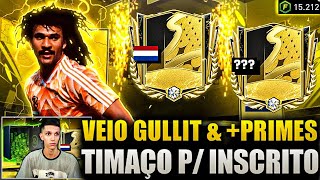 VEIO O GULLIT PRIME? GEMEI & TRANSFORMEI O TIME DO INSCRITO INICIANTE?*mega up* | FIFA MOBILE 23