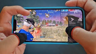 20 MINUTOS DE HANDCAM DUO X SQUADS!! FREE FIRE MOBILE RANK BR!