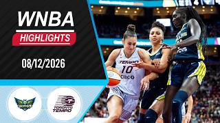 Toronto Tempo vs Dallas Wings Full Game Highlights Aug 12, 2026 | WNBA 2026 screenshot 4