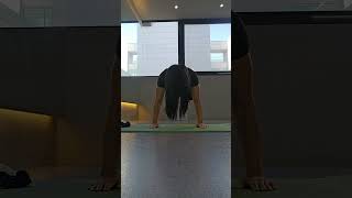 #김무열 레전드 푸시업 나도해보기! 어렵군요 #김무열푸시업여자