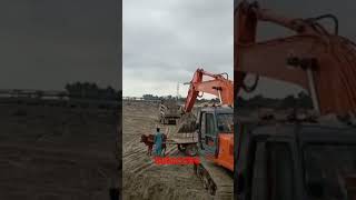 excavator bail gari