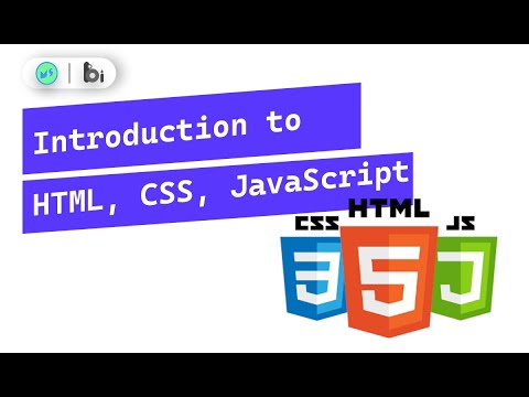 Introduction to HTML, CSS, JavaScript & How websites work? | hindi ...