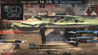 faceit 10 lvl | 4 bullets 4 kills with only deagle on ECO round