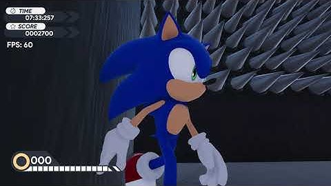 Sonic - Project Hero gameplay