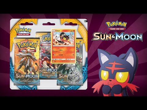 Pokemon Kart Açılışı - Sun and Moon Litten Blister Pack -  Türkiye' de Pokemon Kartı