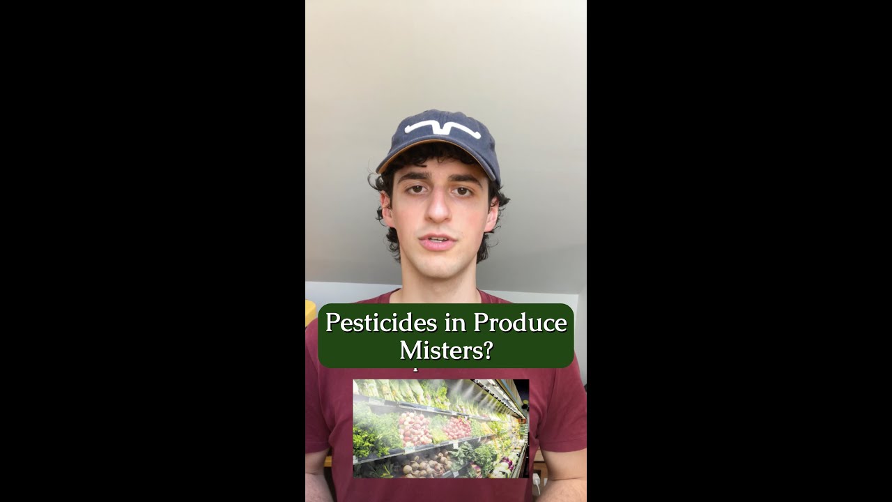 Do grocery stores mist produce with pesticides? Produce Maxx YouTube