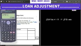 Loan adjustment nov 2023 