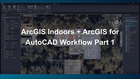 ArcGIS Indoors + ArcGIS for AutoCAD Workflow Part 1