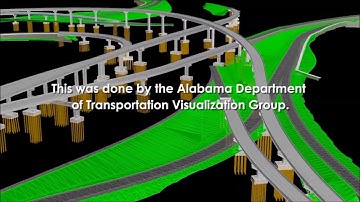 ALDOT Documentary – 3D Laser Scanning, 3D CAD/BIM Modeling, and Clash Detection