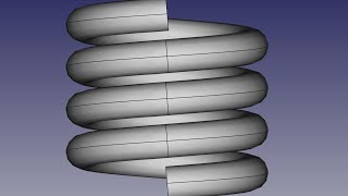 FREECAD #208  - STRETCHING THE SPRING