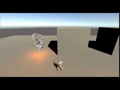 Unityで衝撃波を四方に飛ばすサンプル