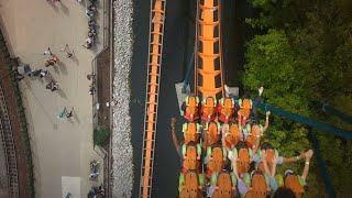 Rougarou - Cedar Point - Back Row (4K HD POV) - May 2023