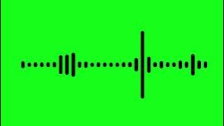 Green Screen Sound Wave Copyright Free Download | Audio Wave No Copyright #greenscreen #audiowave