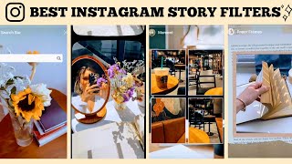 THE BEST INSTAGRAM STORY FILTERS 2020