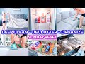 🥵 EXTREME CLEAN WITH ME + DECLUTTER | DAYS OF SPEED CLEANING MOTIVATION | SUNDAY RESET | HOMEMAKER