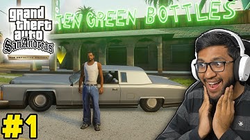 FIRST MISSION | GTA SAN ANDREAS DEFINITIVE EDITION KHATARNAK GRAPHICS (PART 1)