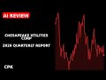 CHESAPEAKE UTILITIES CORP 2026 quarterly report