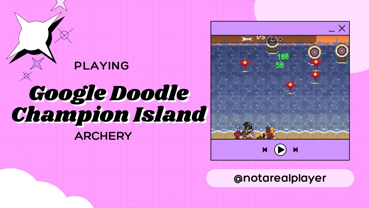 Google Doodle Champion Island ARCHERY YouTube