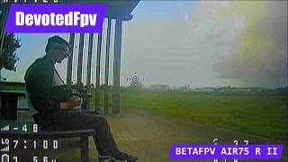 Tiny Whoop FPV Park Practice AIR 75 R II (ANALOG DVR)(PART 2)
