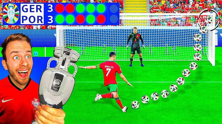EURO 2024 - aber nur mit Elfmetern! 👀⚽️ (Deutschland EM)