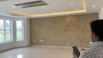 Home automation kerala- Hogar controls - Luxury villa - Glass touch switches