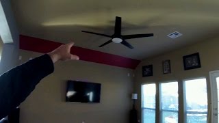Episode 72 - Movie wall fail, Fanimation smart ceiling fan installation.