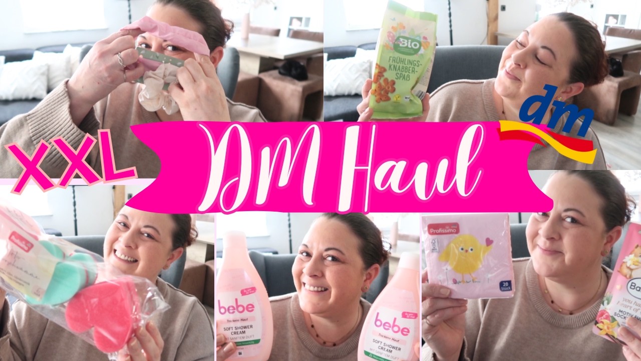 XXL dm HAUL 😳 Ich habe viel zu viel gekauft…| Fräulein Jasmin