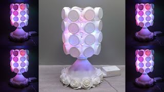 Plastic Bottle Craft Lamp | Ide Kreatif Lampu Hias dari Botol dan Tutup Botol Plastik Bekas