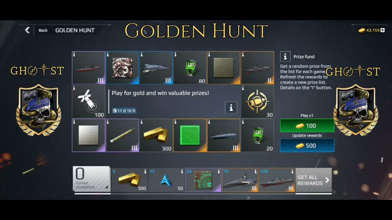 Golden Hunt - Blowing off alot of gold