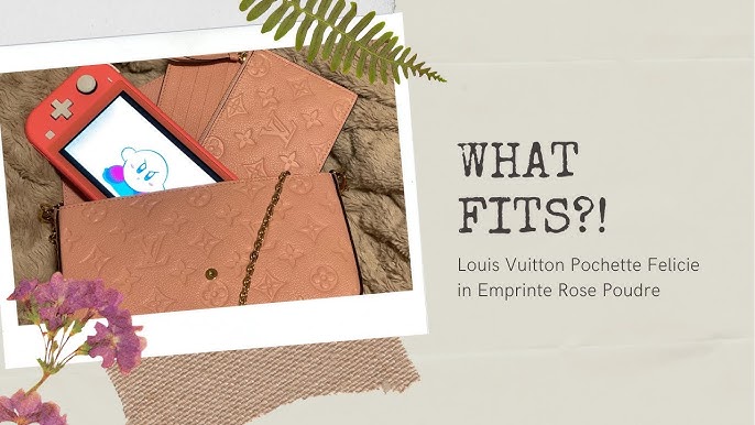 Unboxing - Louis Vuitton FÉLICIE POCHETTE in Rose Poudre 