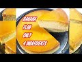 BANANA FLAN ONLY 4 INGREDIENTS  EASY AND SIMPLE RECIPE BY HANNA COOKING