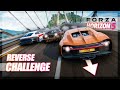 Forza horizon 5  racing but in reverse