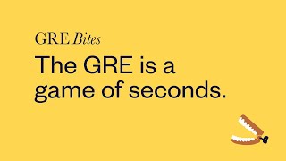 The GRE is a game of seconds: How to be more efficient screenshot 3