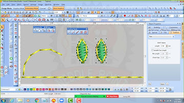 NEEDLE POINT BATCH 2 CLASS 5 OUTLINE TOOLS EFFECT AND PROPERTIES DETEL CLASS IN WILCOM E2