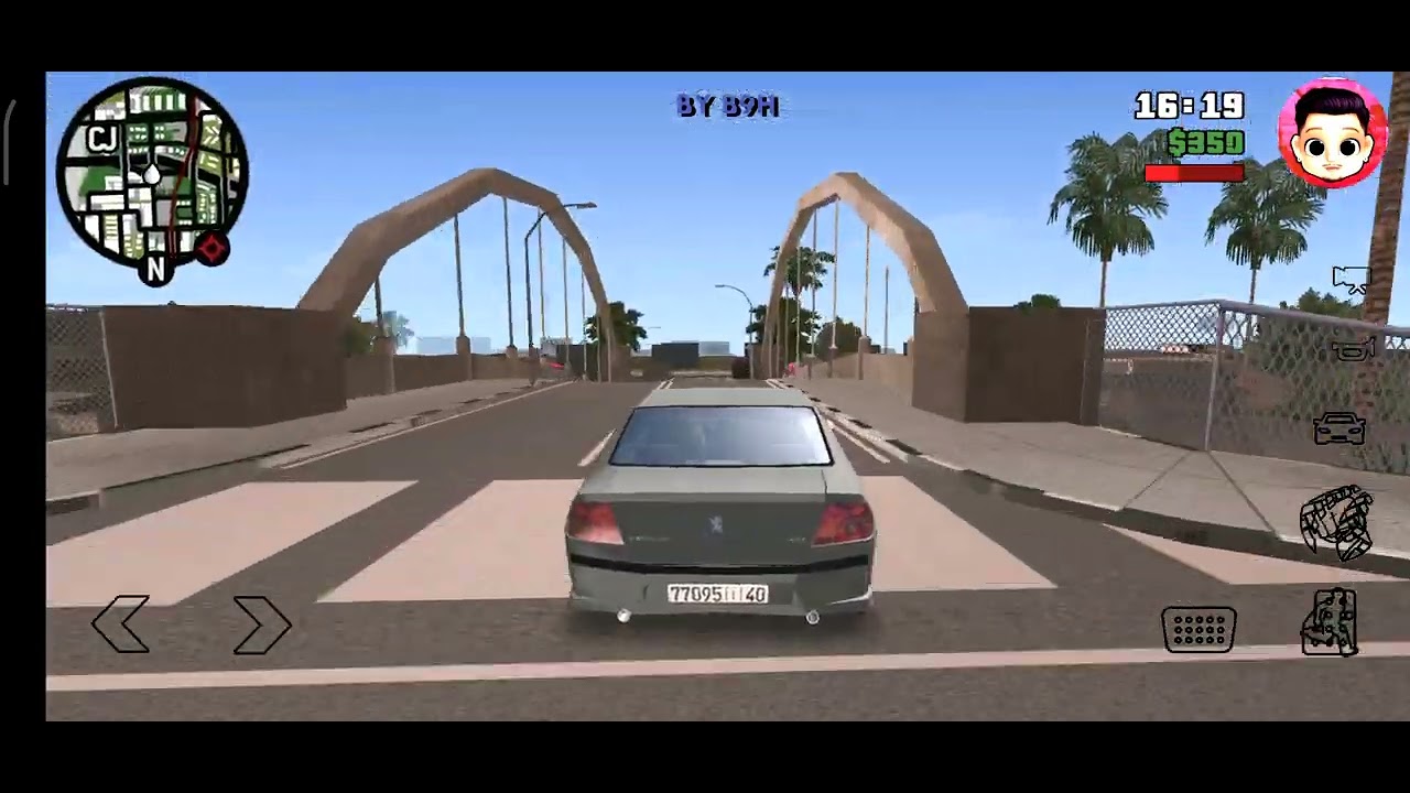 جتيا ساندرياس مود الجزائر سيارت بيجو - YouTube