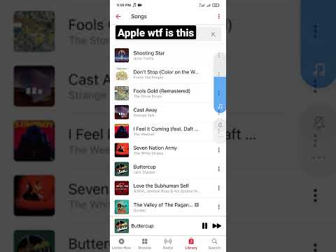 Bug in Apple Music