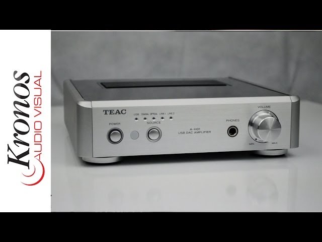 TEAC A-H01 Integrated Amplfier & DAC Review - YouTube