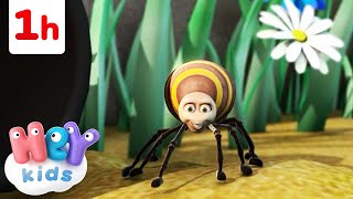 L'araignée Gipsy et Plus! | Une Heure! | Chant d'animaux |  HeyKids Français - Chansons pour Enfants