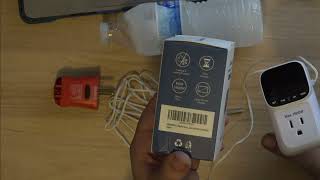 amazon thermostat outlet  with external thermocouple review