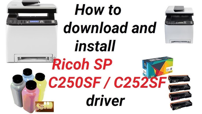 Driver Scanner Ricoh Aficio Sp C242sf free download Update ...