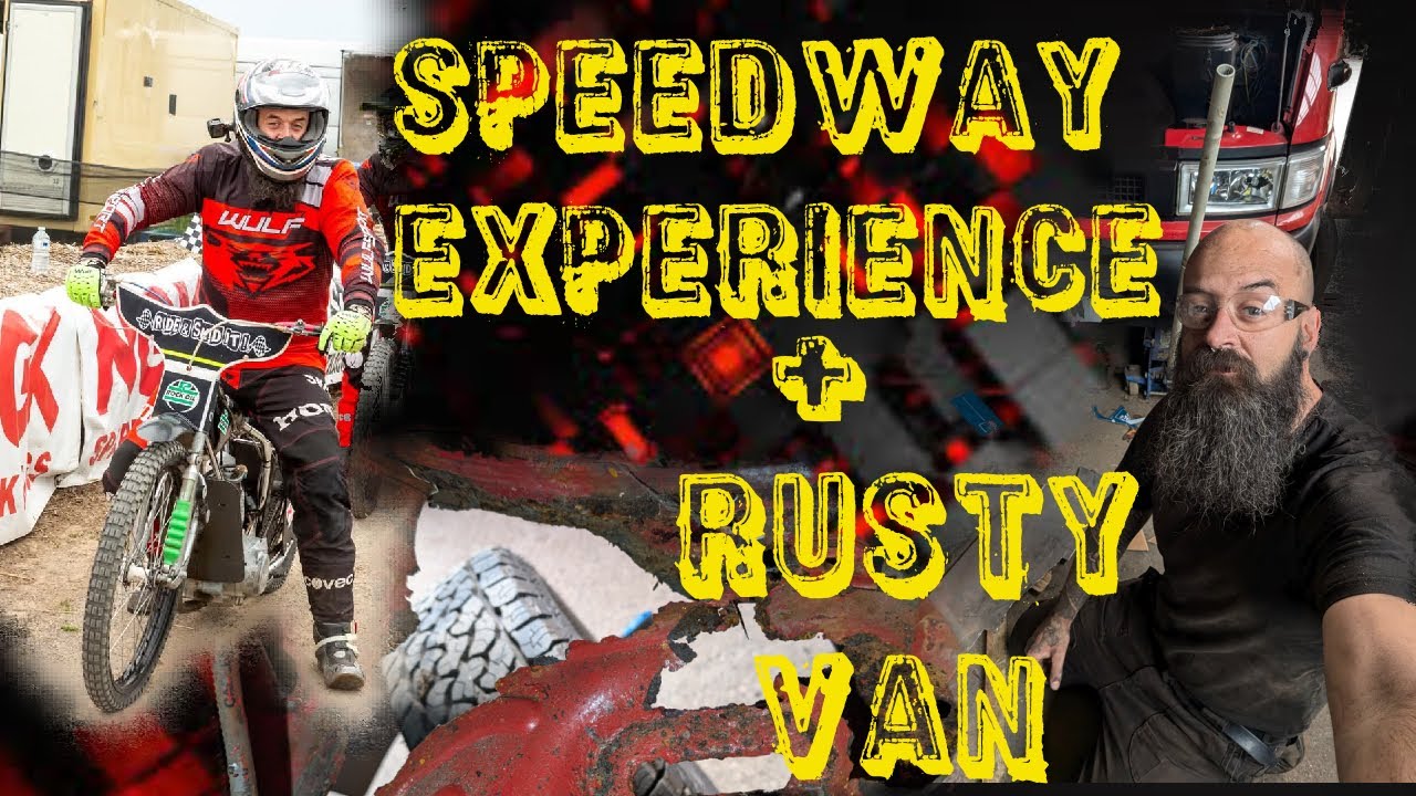 Speedway Experience / VanLife Updates -Rusty Van :( ! - YouTube