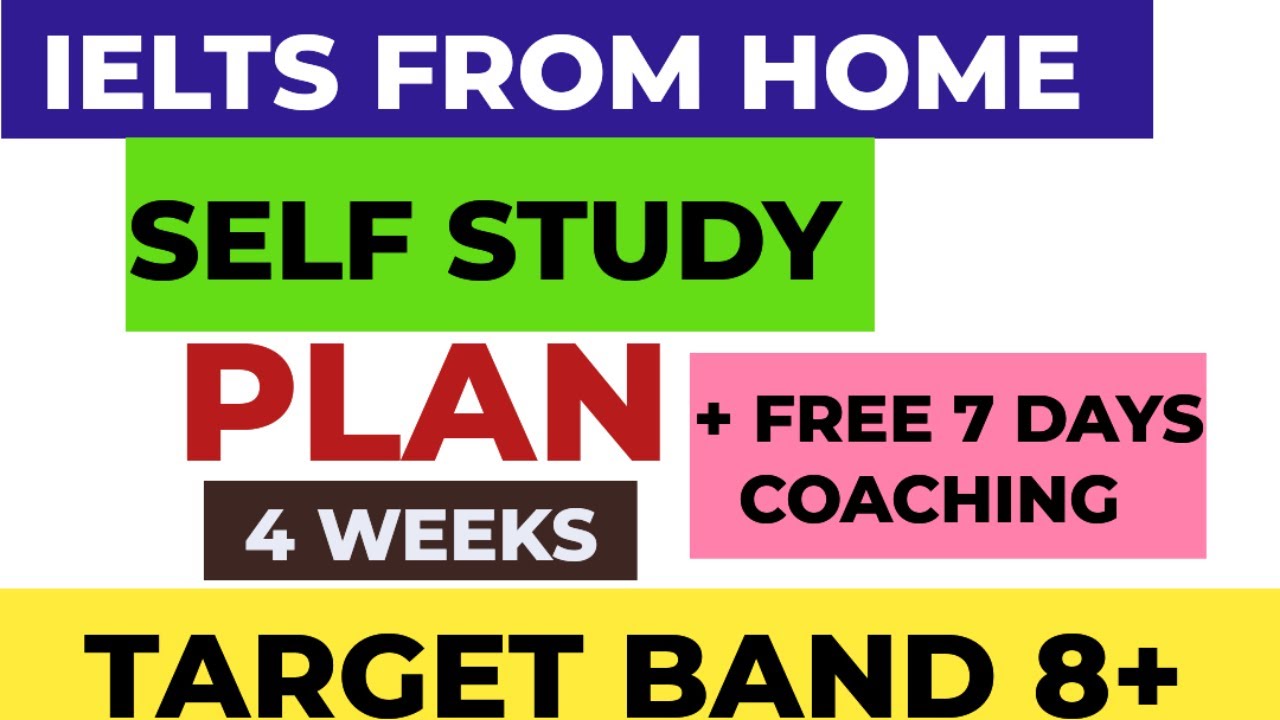 ONLY 4 weeks FREE study plan AC & GT | Score 8777 Band easily #ielts # ...