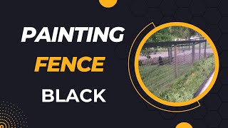 Painting the Fence Black Part #3! Enjoy it looks good! by DIY MY RURAL LIFE! 42 views 8 months ago 32 minutes