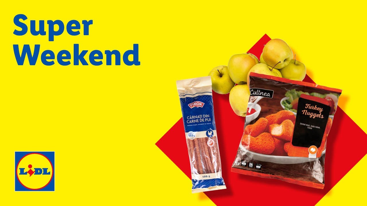 Super Weekend la Lidl • din 1 Noiembrie 2025