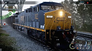 Train Sim World || CSX Heavy Haul || Ultra Realistic Graphics Gameplay || Powering Up America